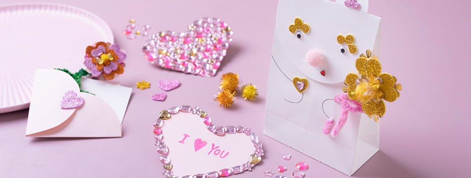 Amor creativo en tamaño infantil