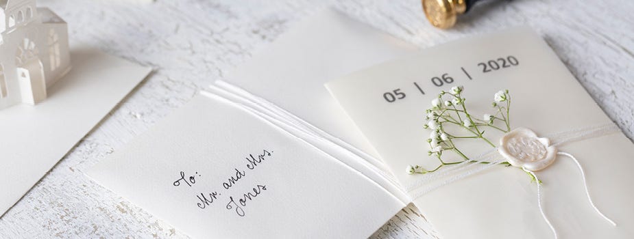 Tarjetas y sobres