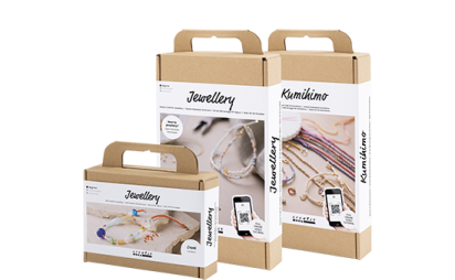 Kits de bricolaje con joyas.