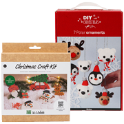 Kits de bricolaje con adornos navideños