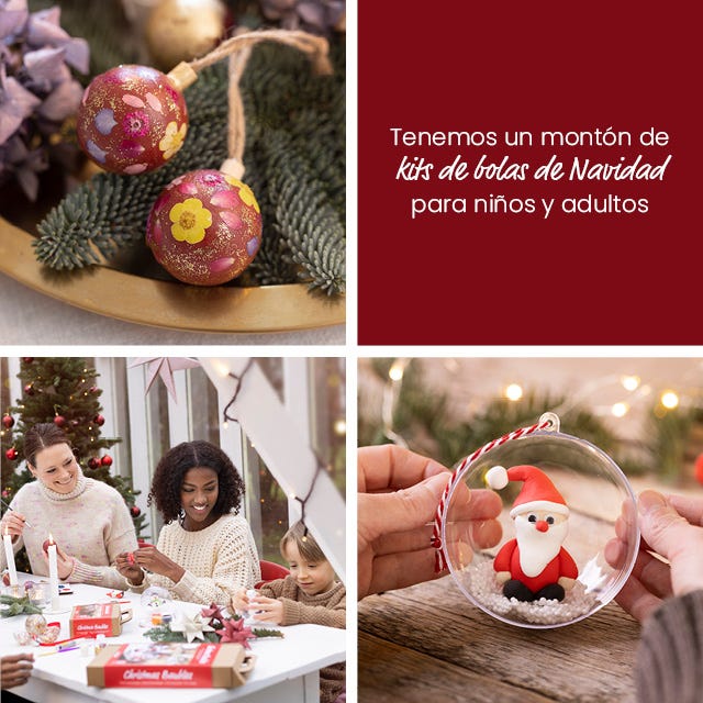 Imagen collage - Bolas de Navidad