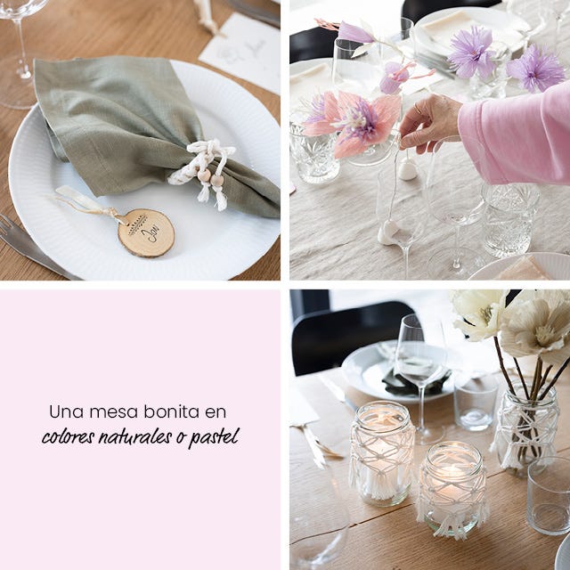 Imagen de collage - Mesa festiva