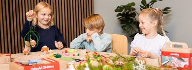 Regalos navideños hechos a mano para niños
