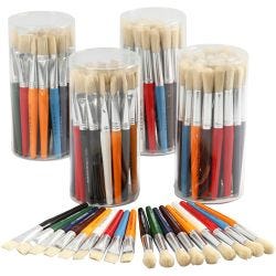 Pinceles de pintura para niños