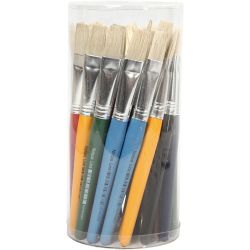 Pinceles de pintura para niños