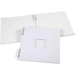 Álbum de scrapbooking encuadernado en espiral