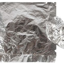 Hoja metálica de imitación