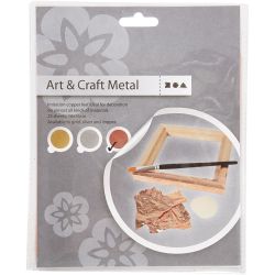 Hoja metálica de imitación