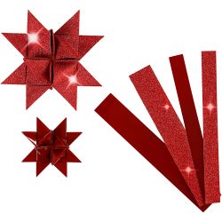 Tiras de papel para estrellas