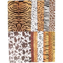 Cartulina Piel de animal, A4, hoja 210x297 mm, 300 gr, 100 hoja/ 1 paquete