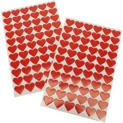 Pegatinas de corazones