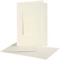 Tarjeta con Passepartout