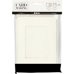 Tarjeta con Passepartout