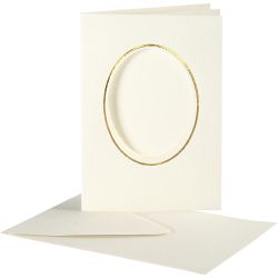 Tarjeta con Passepartout