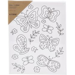 Lienzo de pintura estampado