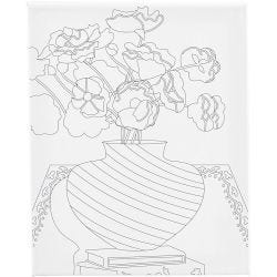Lienzo de pintura estampado