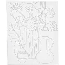 Lienzo de pintura estampado