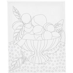 Lienzo de pintura estampado
