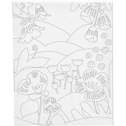 Lienzo de pintura estampado
