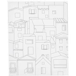 Lienzo de pintura estampado