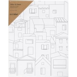 Lienzo de pintura estampado