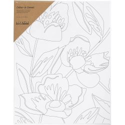 Lienzo de pintura estampado