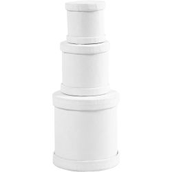 Cajas en forma de tambor