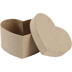 Caja con forma de corazón