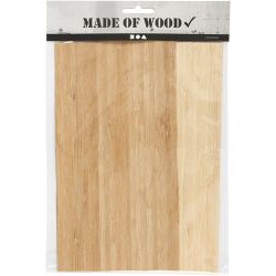 Madera fina de bambú