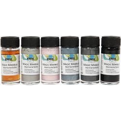 Pintura mágica efecto mármol