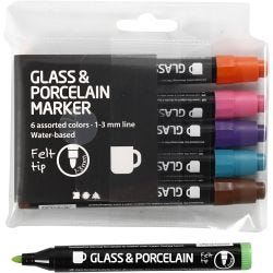 Rotuladores de Cristal y Porcelana