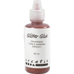 Pegamento con purpurina