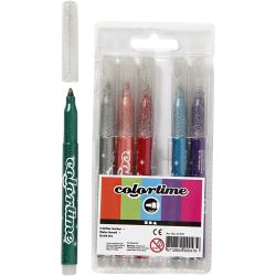 Colortime Rotuladores de Purpurina