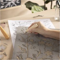 Juego de corte de lin&oacute;leo, 5 stdas/ 1 set