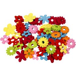 Flores de fieltro