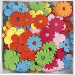 Flores de fieltro