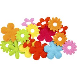 Flores de fieltro