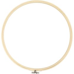 Bastidor de bordado, 30 cm, 1 ud