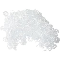 Pelo rizado, blanco, 15 gr/ 1 paquete
