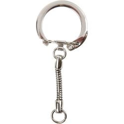 Llavero con cadena