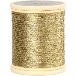 Hilo Metalizado DMC, grosor 0,36 mm, dorado, 40 m/ 1 rollo