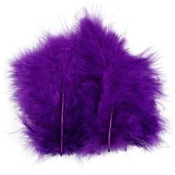 Plumón, medidas 5-12 cm, morado, 15 ud/ 1 paquete