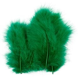Plumón, medidas 5-12 cm, verde, 15 ud/ 1 paquete