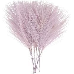 Plumas artificiales, L. 15 cm, A: 8 cm, morado, 10 ud/ 1 paquete