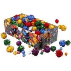 Pompones brillantes