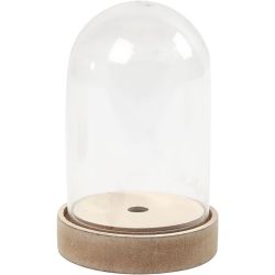 Campana en base de madera