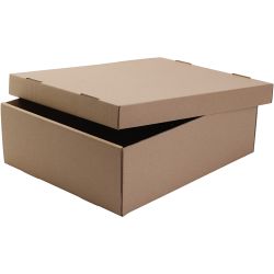 Caja escolar con tapa