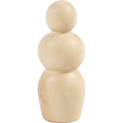Cuerpo de figura de madera