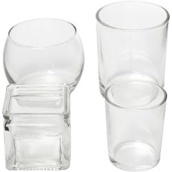 Porta velas de cristal
