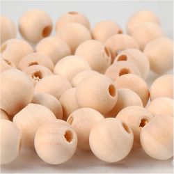 cuentas de madera